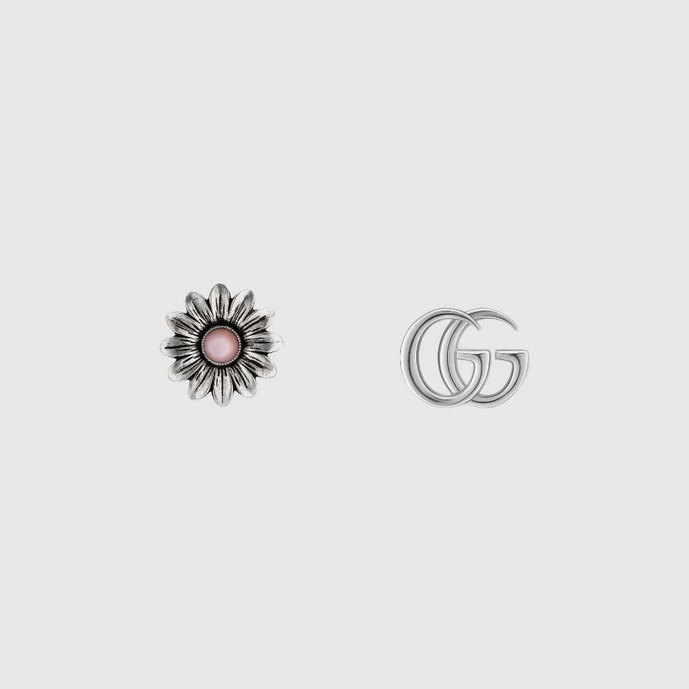 Gucci Double G Flower Stud Earrings – IJL Since 1937
