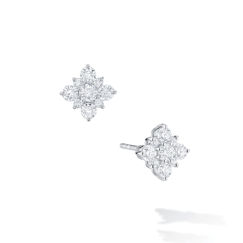 Birks Snowflake 18KW Diamond Earring