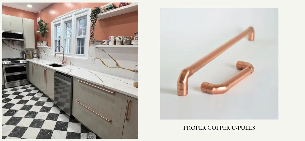 Copper Pull Handles