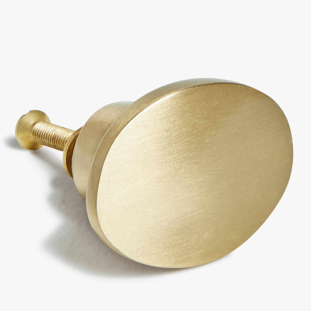 brass round knob