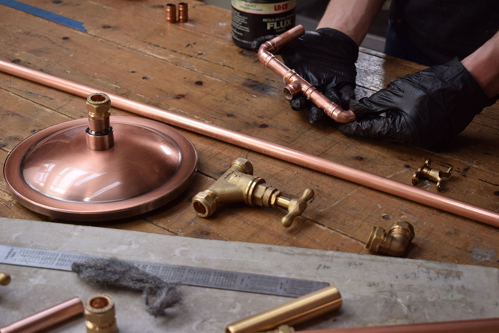 making copper taps in Brighton uk