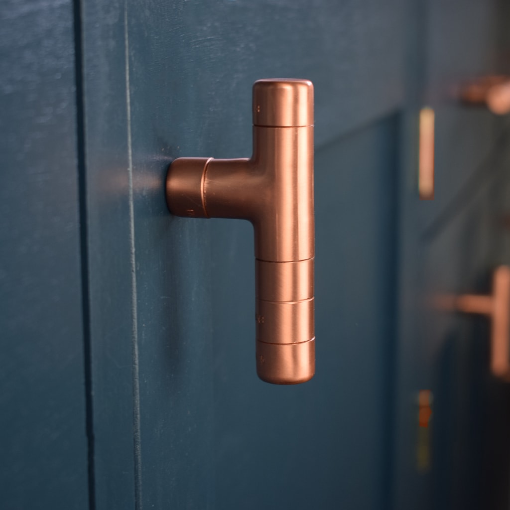 copper knobs and pulls