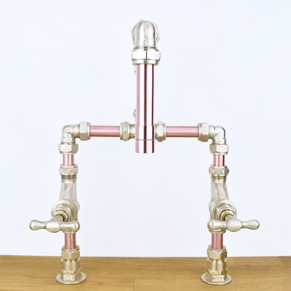 Copper Kitchen Mixer Tap - Made in Britain - Proper Copper ...