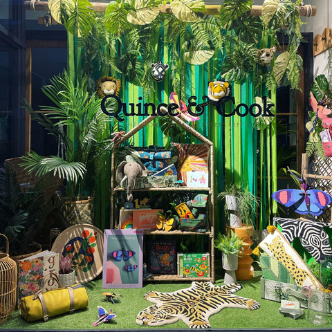 quince and cook window display