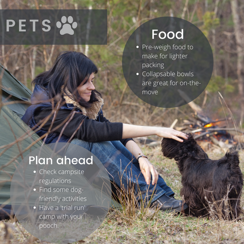 Tips for camping with your pet