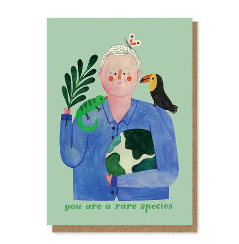 sir david attenborough card