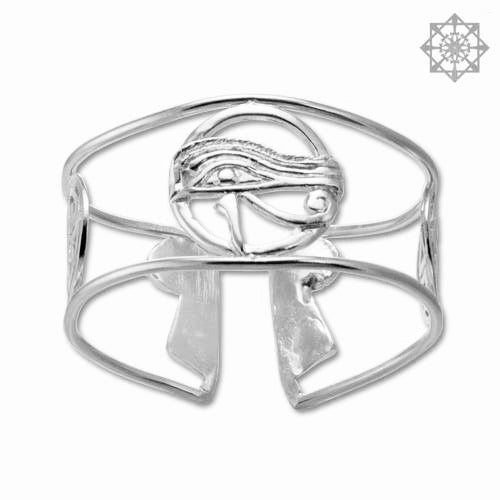 Eye of Heru (Horus) Arm-Wrist Cuff by Studio of Ptah | Studio of Ptah ...