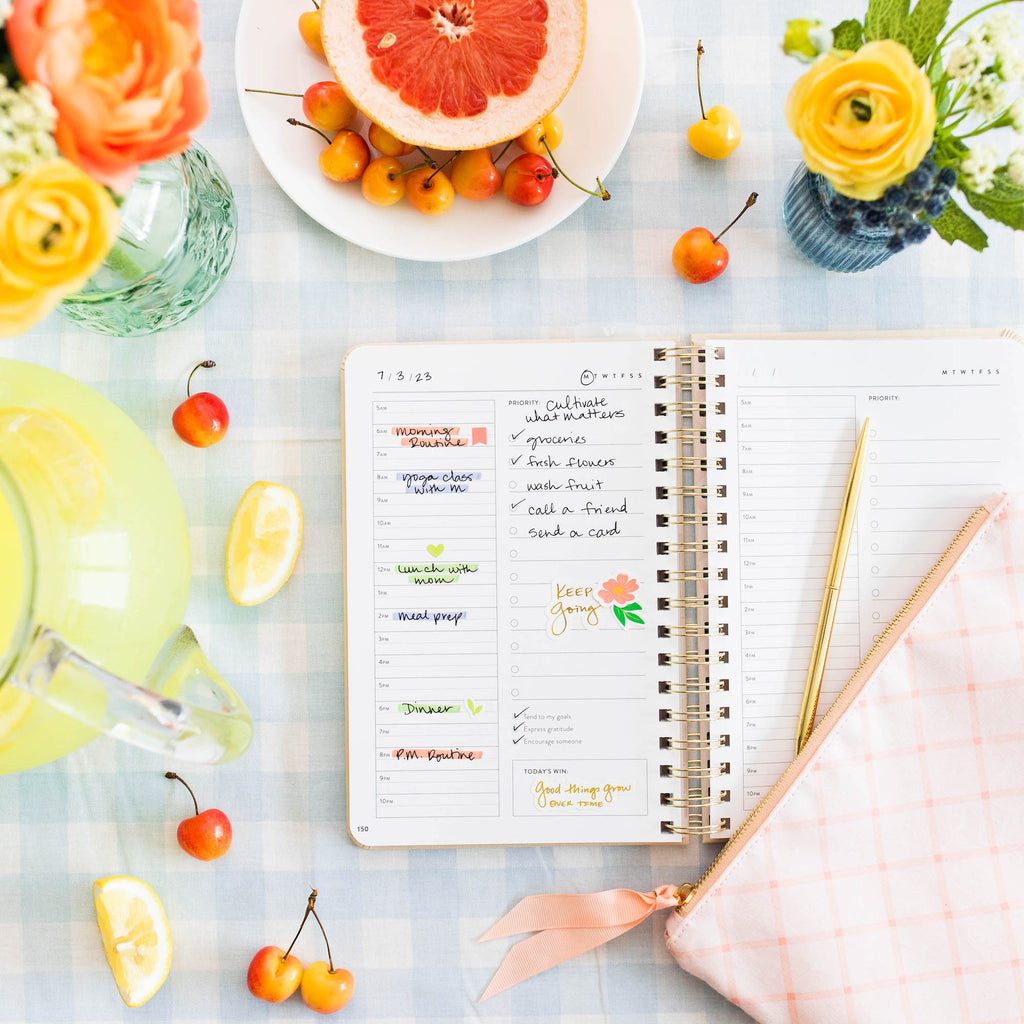 Cultivate What Matters Fresh Start Planner