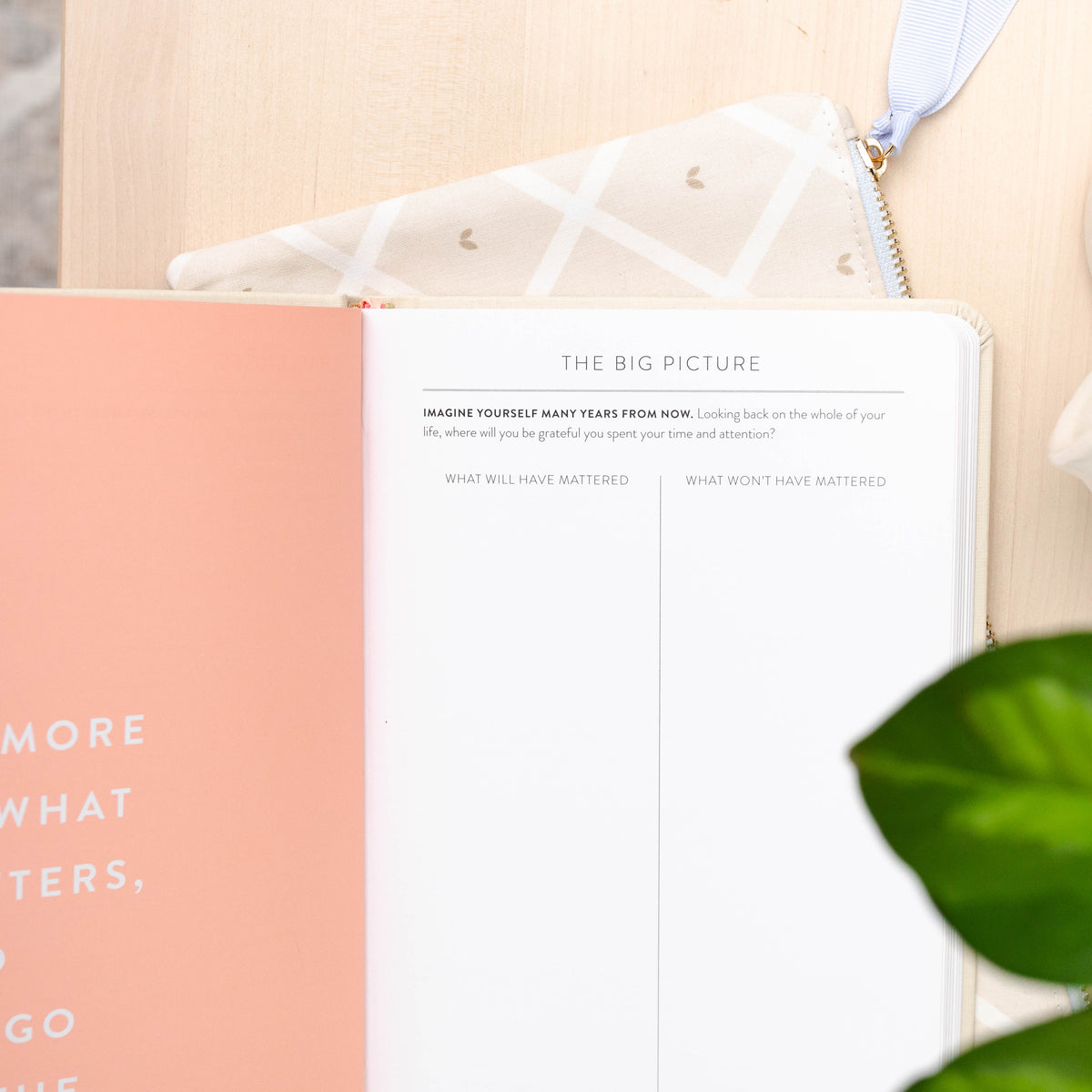 90-Day PowerSheets® Goal Planner  | Weekly Undated (Natural Linen)