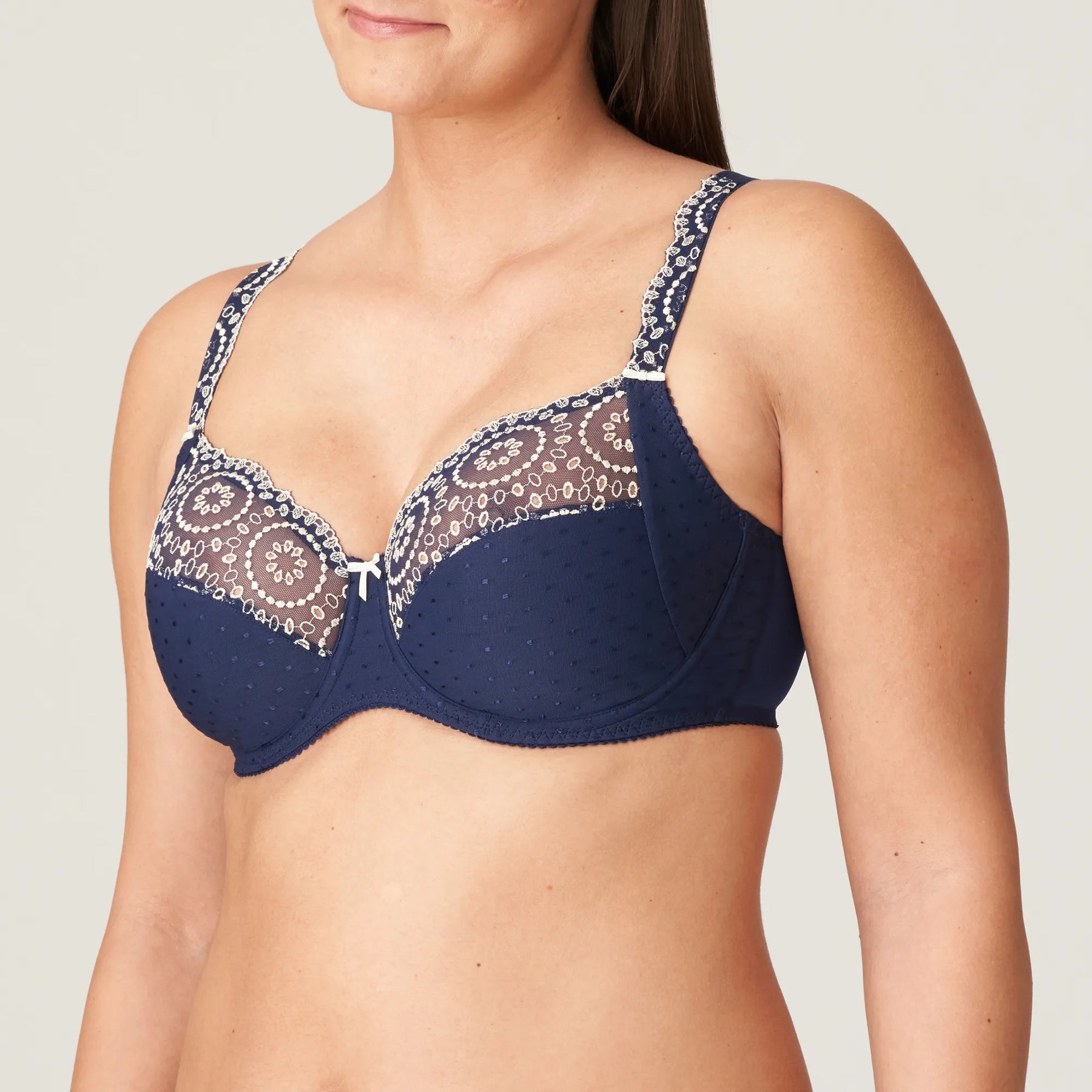 Prima Donna Osino Tulip Seam Balcony Bra in Sapphire Blue – Guilt Lingerie  - Designer Luxury Lingerie, Lingerie, Swimwear