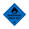 Dangerous when wet