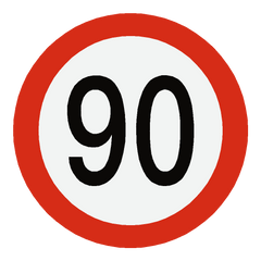 Speed Limit Stickers For Vehicles - Available In Mph / Kph / Kmh ...