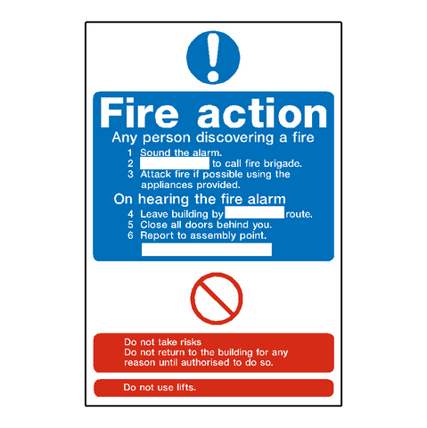 Fire Safety Signs