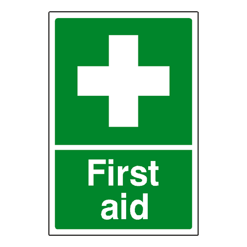 First Aid Stickers – Safety-Label.co.uk | Safety Signs, Safety Stickers ...