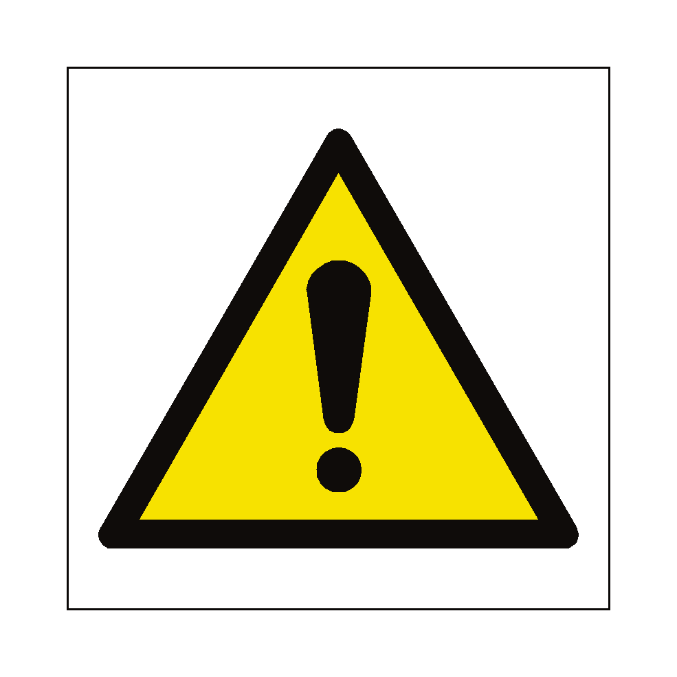 Hazard Symbol Signs
