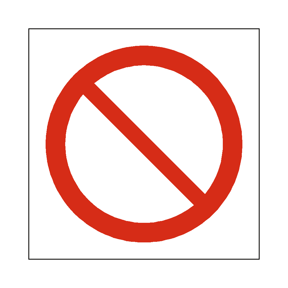 Prohibition Symbol Labels