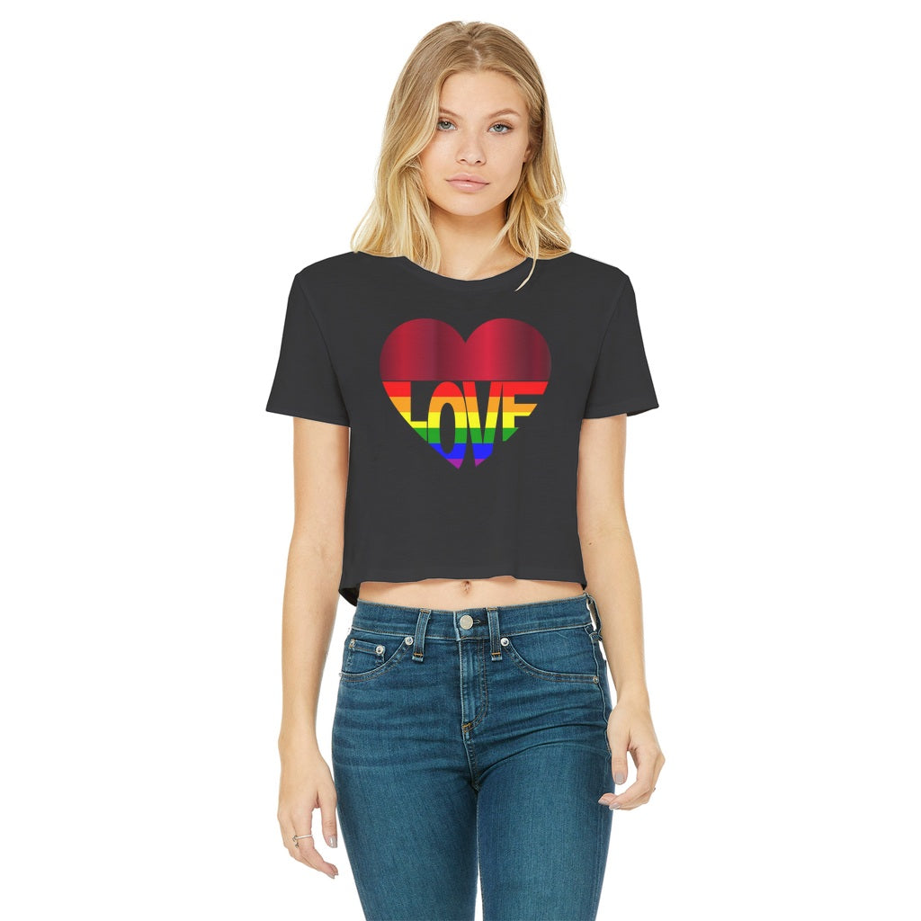 MCMLXV Cropped LGBT Love Heart Graphic