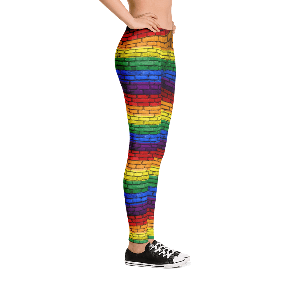 65 MCMLXV Women's LGBT Pride Rainbow Print Leggings