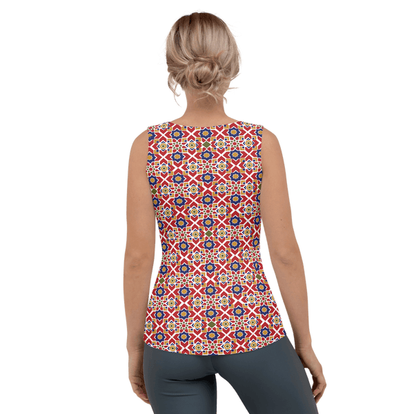 65 MCMLXV Women's Star Mosaic Print Tank Top