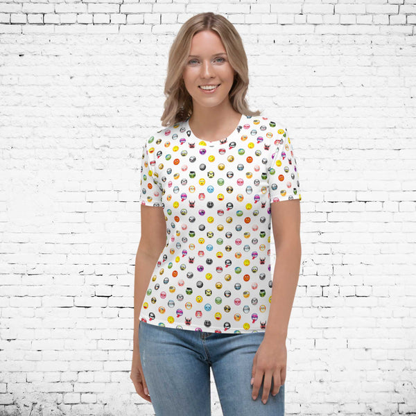 65 MCMLXV Unisex Cosplay Emoji All-Over Print T-Shirt