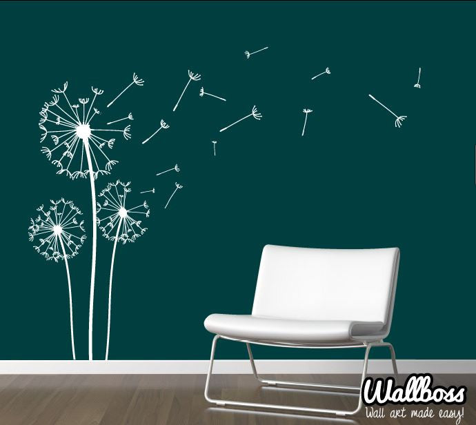 Dandelion wall stickers by Wallboss | Wallboss Wall Stickers | Wall Art