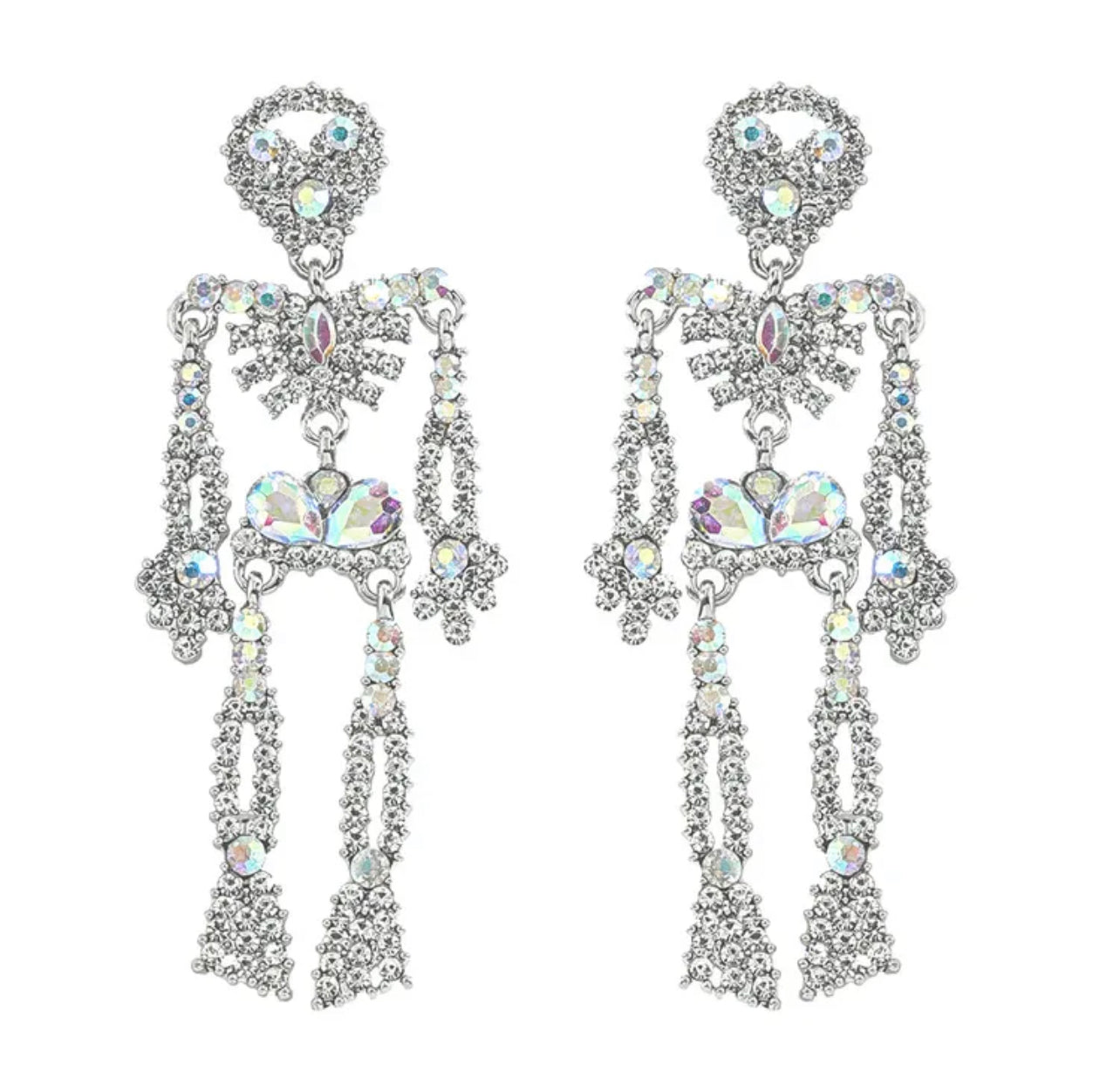 Skeleton Rhinestone Stick-On Jewels – GoldenGrottoAR