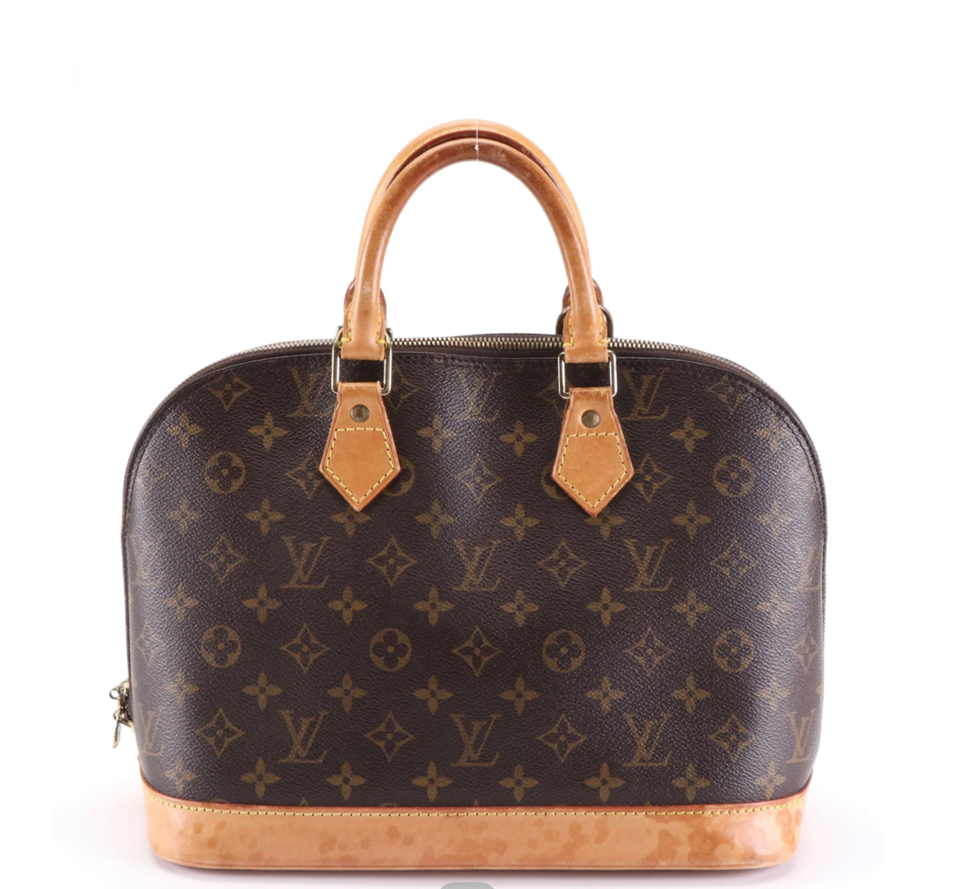 Like-New Louis Vuitton Alma PM in Monogram Vernis with Box & Dust Bag –  Bluegrass Bling