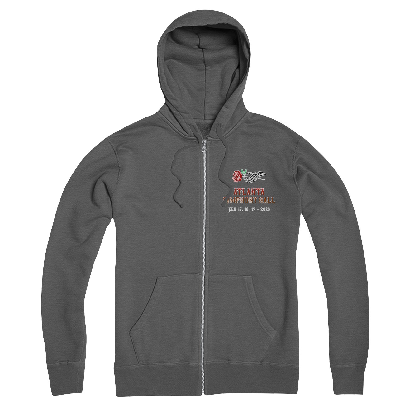 Bobby Weir & Wolf Bros with the Atlanta Symphony Event Zip Hoodie - Bob Weir product image