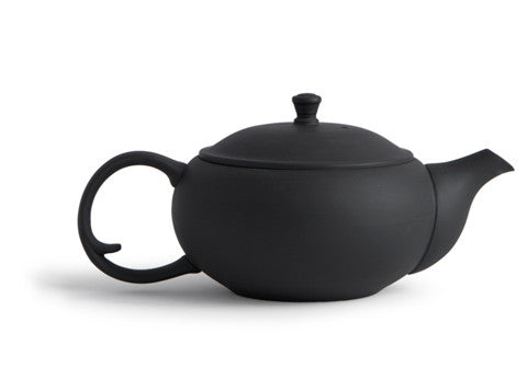 Teapot ‘Sencha’ 690 Black – Nankei Pottery