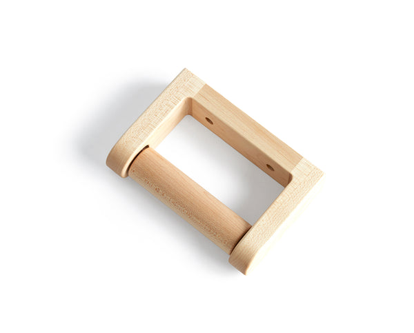 Wood Toilet Roll Holder - Walnut – Nalata Nalata