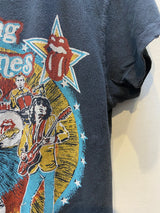 MadeWorn Rolling Stones tattoo you tour 1981 T-Shirt - Coal