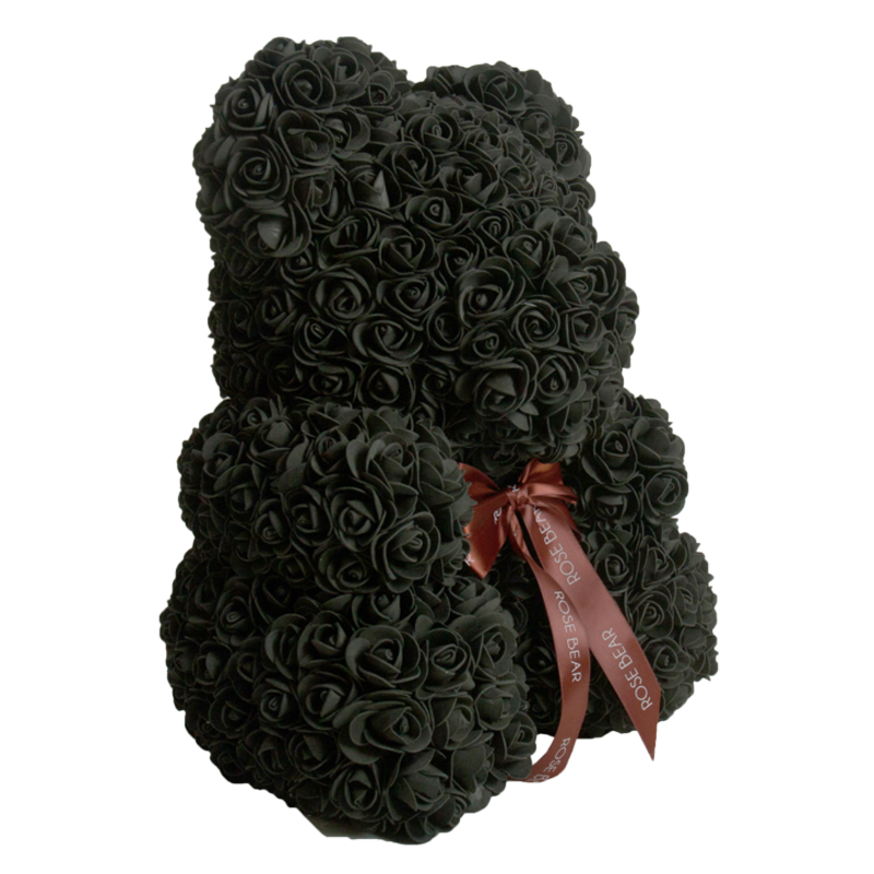 rose bear black