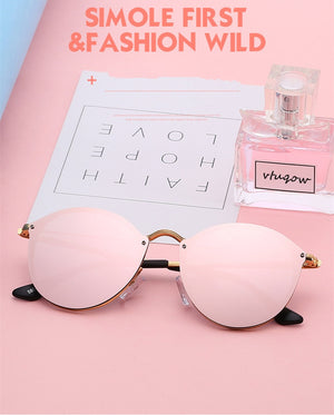 Luxury Round Women's Sunglasses