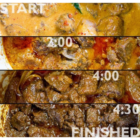 How to cook a beef rendang