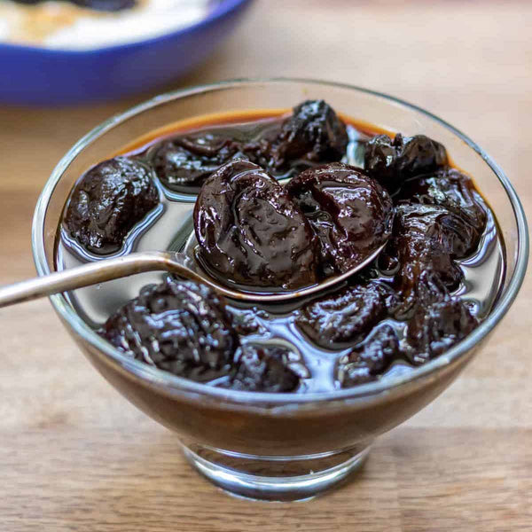 Prunes have less fibre than coconut