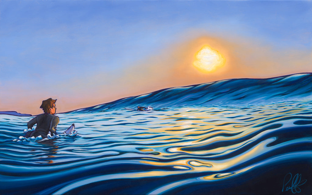 Sunset on San Diego Bay Matted Print 8x10 (11x14 mat) – Pecoff Studios