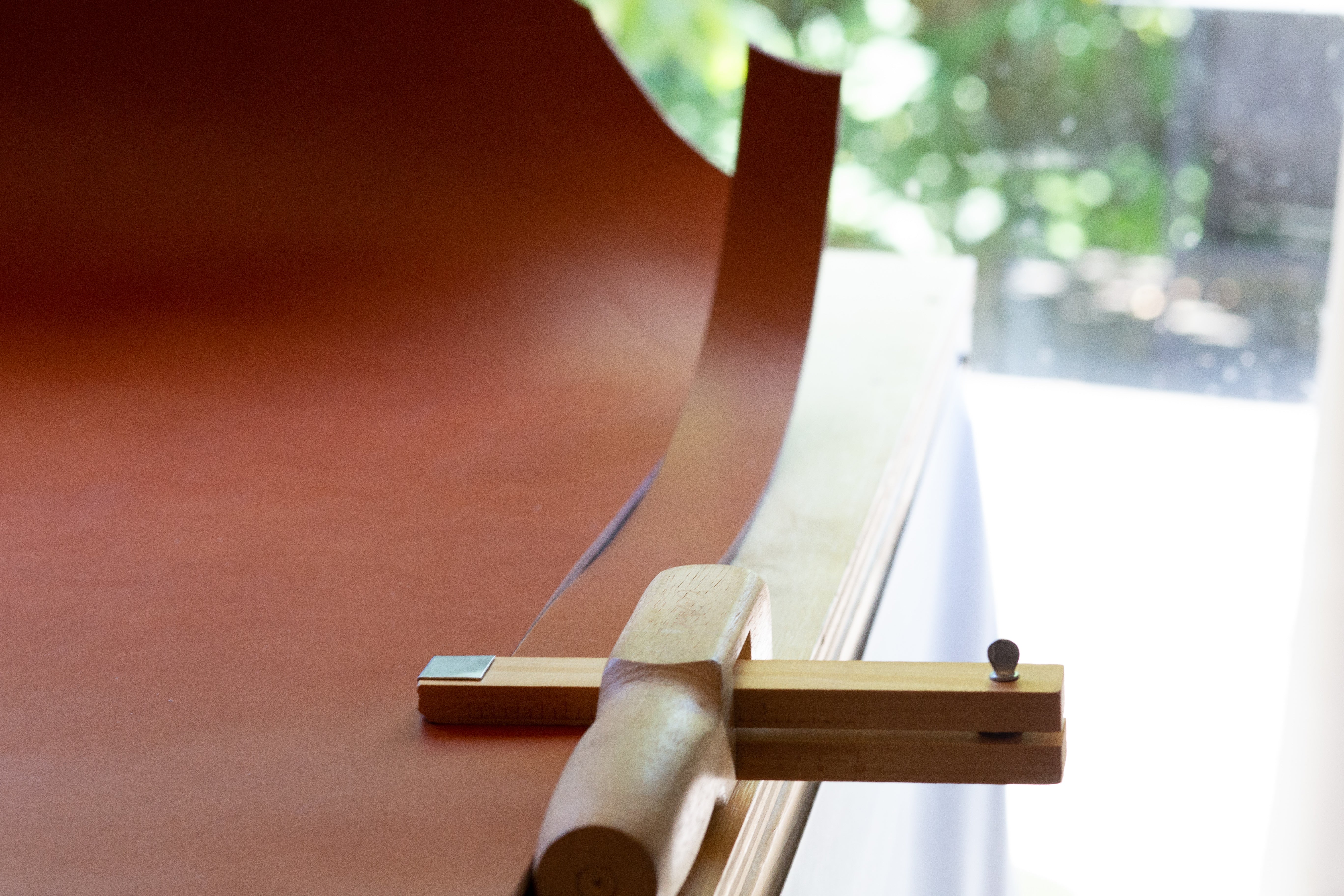 Cutting a Strap of Leather From Wickett & Craig "English" Bridle Leather