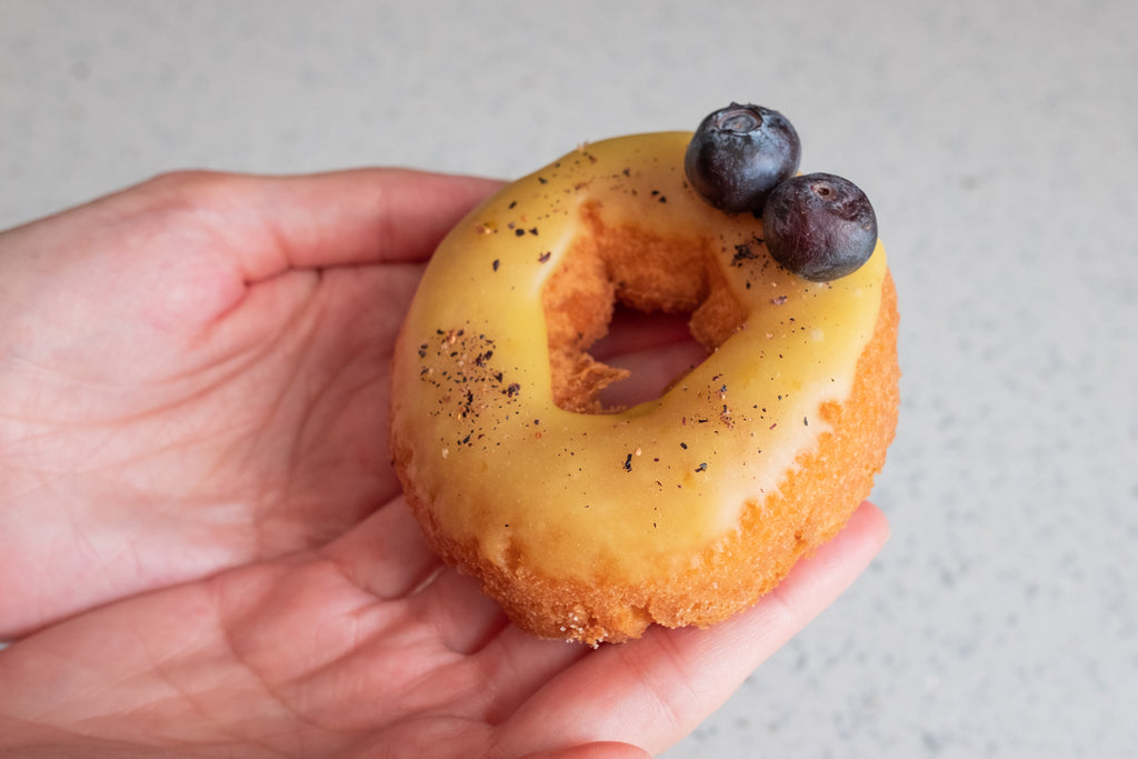 Donut Petit Alameda Vegan Lemon Cake Doughnut