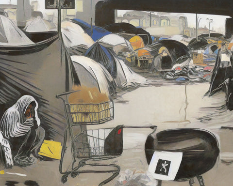 Oakland homeless camp