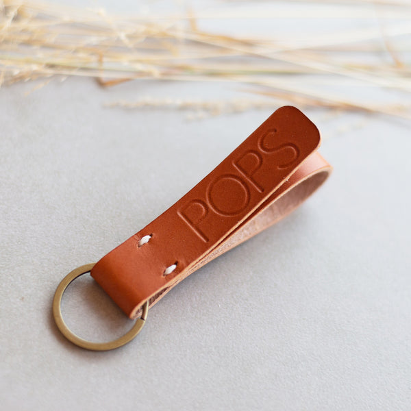 Download Custom Engraved Personalized Leather Keychain - Men - Women - Couple & Anne Wesley