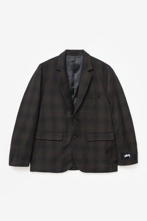 STUSSY Plaid Fill Jacket Mサイズ 独特の素材 - dcsh.xoc.uam.mx