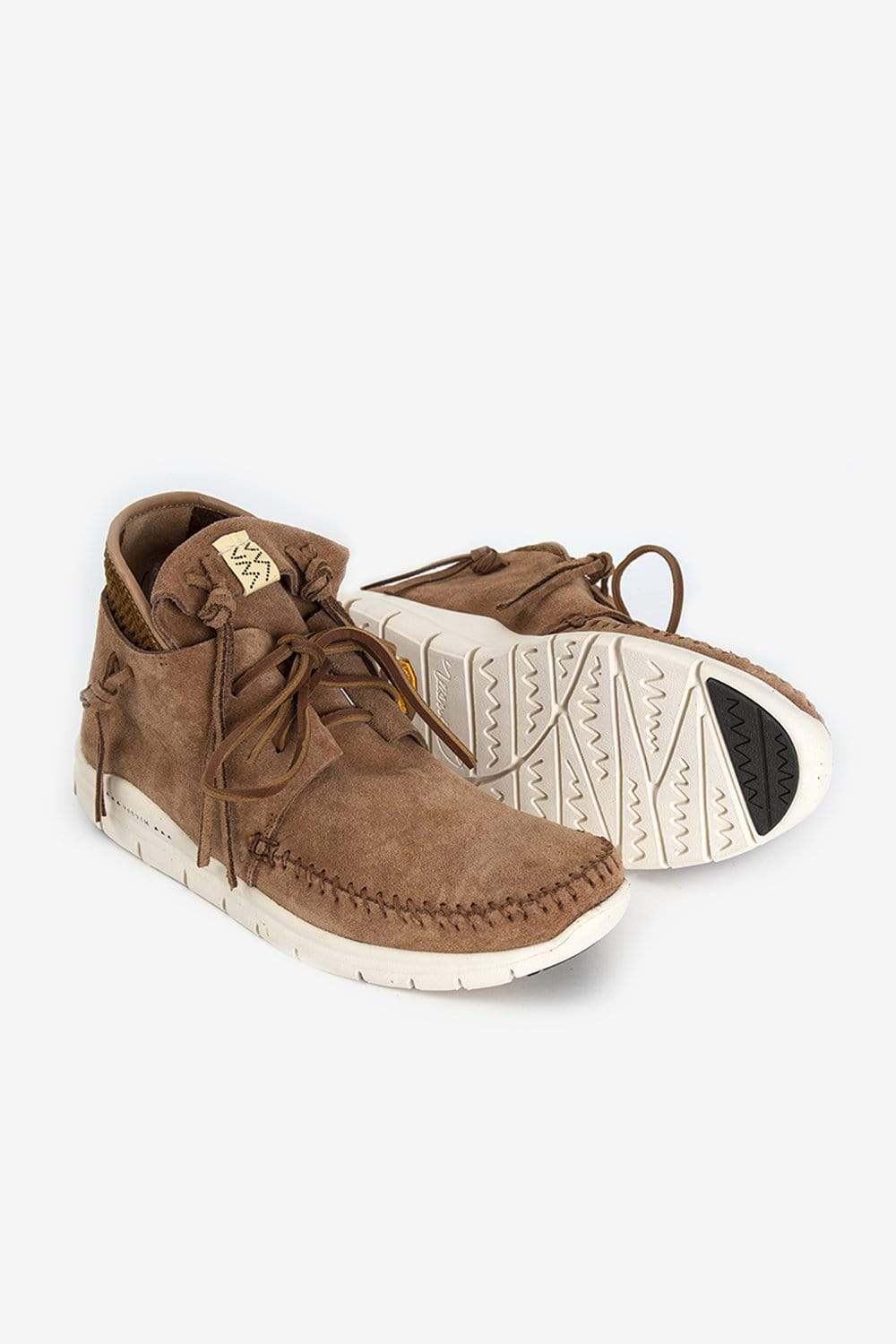 visvim UTE Moc Trainer Hi-Folk (Brown) - Commonwealth