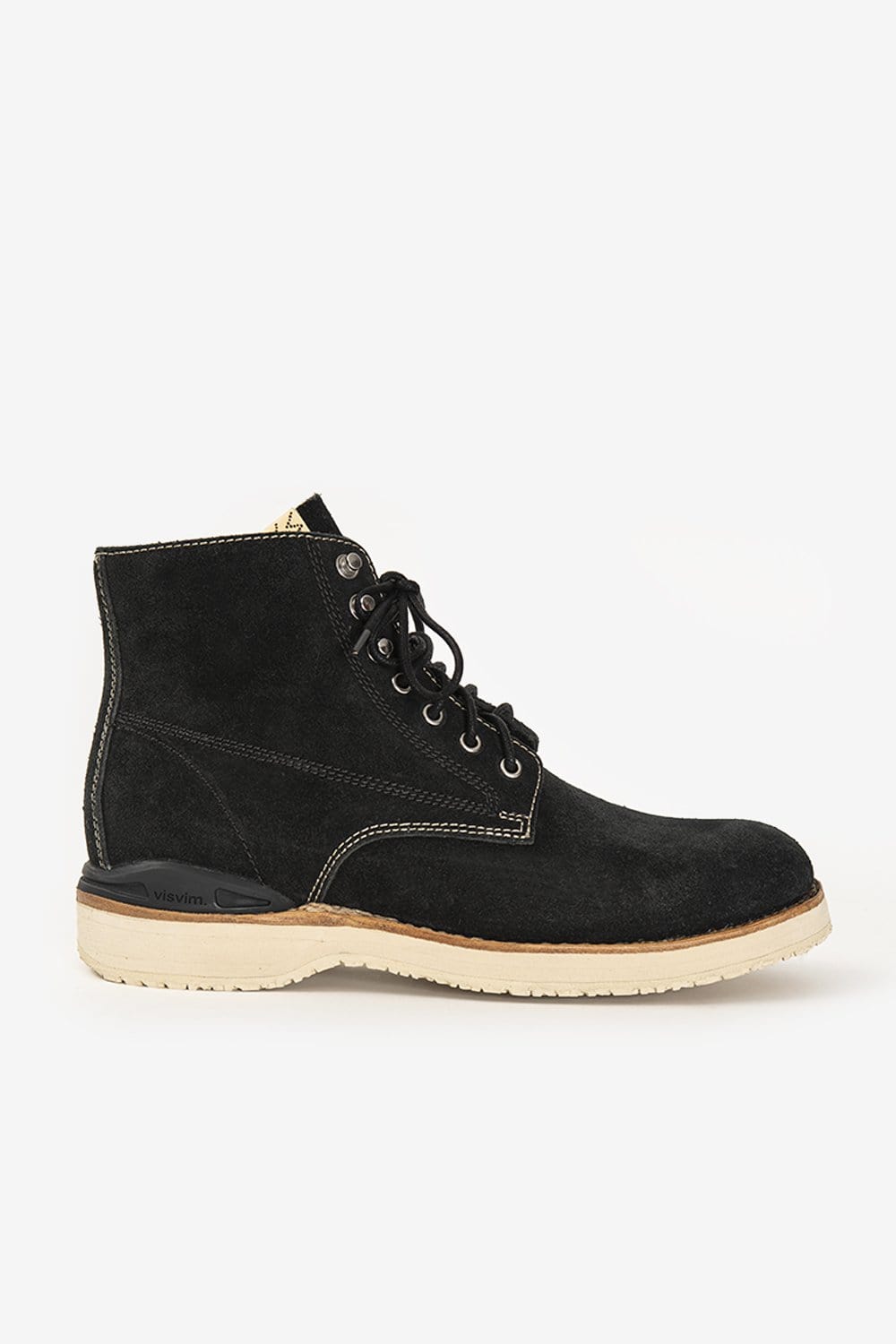 visvim Brigadier Boots-Folk (Black) - Commonwealth