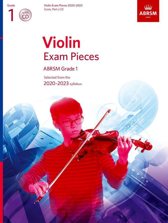 Abrsm Violin Exam Pieces Grade 1 23 Score Part And Cd Starter Music