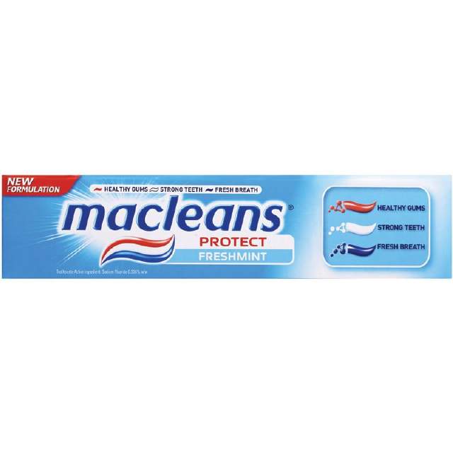 macleans protect toothpaste