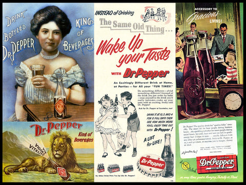 Vintage 10 2 4 Dr Pepper Advertisements