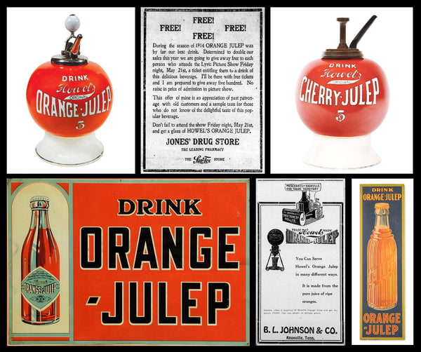 Vintage advertising for Howel's Orange-Julep