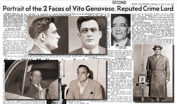 Vito Genovese in newspapers