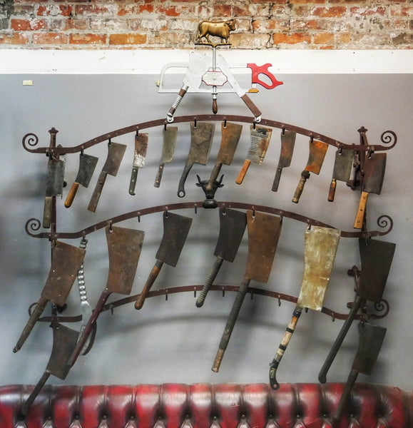 Gloekler Meat Rack at Industrial Artifacts