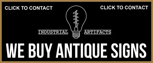 Industrial Artifacts buys antique signs